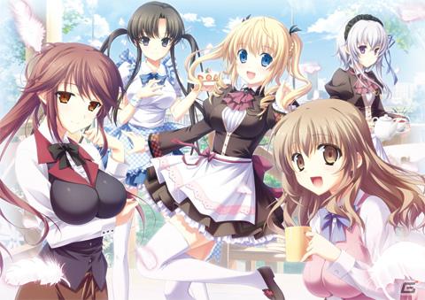 カフェを舞台にハートフルな物語が展開するPSP「シュクレ PORTABLE」が9月13日発売決定！新規ヒロインや新規シナリオ・イベントCGを追加の画像2
