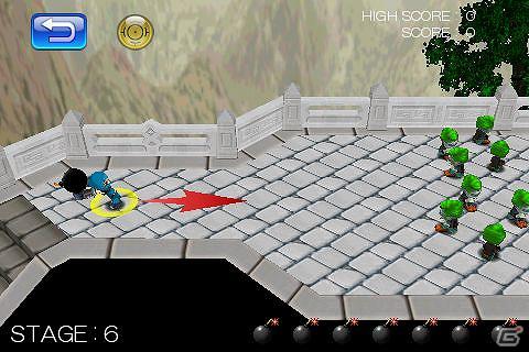 指1本で忍者を操り爆弾を仕掛けろ！iOS「忍者ボム」5月10日より配信開始の画像3