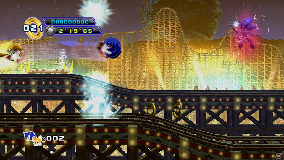 「ソニック・ザ・ヘッジホッグ4 エピソードII」メタルソニックがボスとして登場するステージ「ホワイトパーク」＆友達と楽しむ協力プレイを紹介！の画像23
