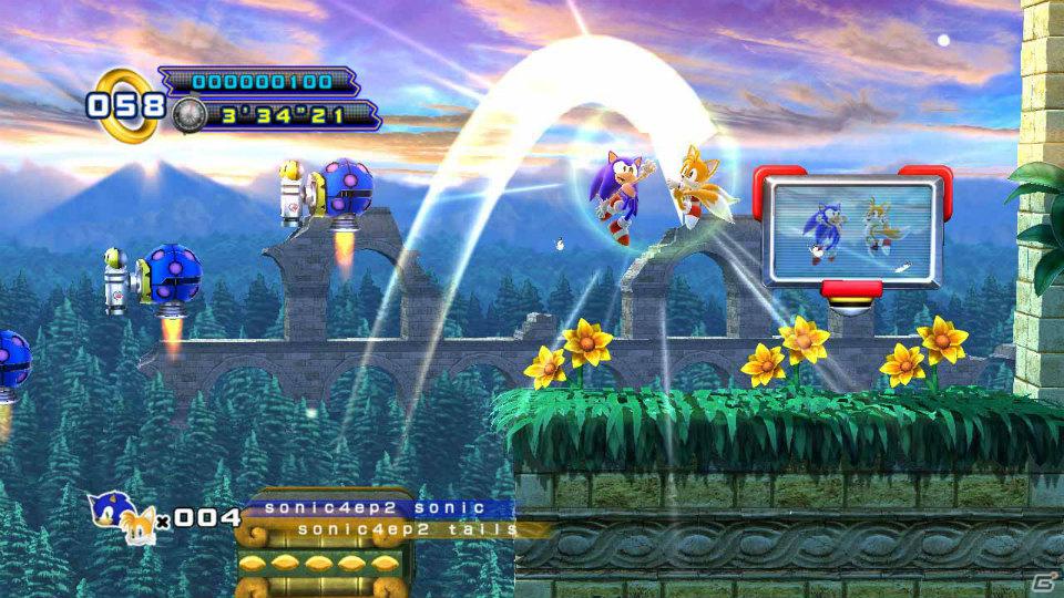 「ソニック・ザ・ヘッジホッグ4 エピソードII」メタルソニックがボスとして登場するステージ「ホワイトパーク」＆友達と楽しむ協力プレイを紹介！の画像30