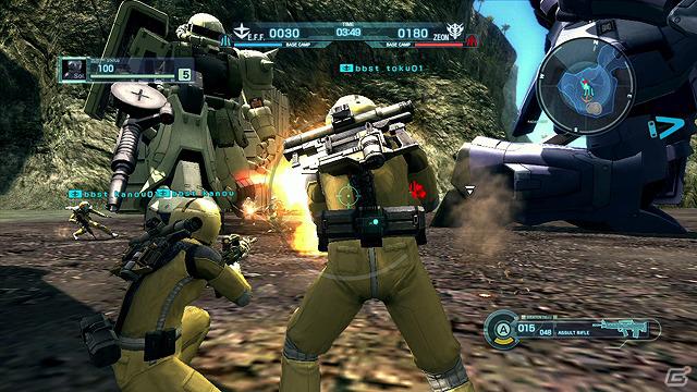 PS3「機動戦士ガンダム バトルオペレーション」白兵戦の模様を収録したプロモーション映像第2弾が公開の画像3