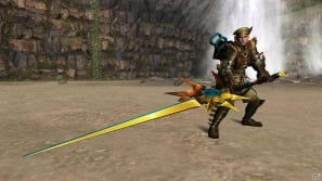Xbox 360/PC「モンスターハンター フロンティア オンライン」フレッツ光を利用してオリジナル武器「光刀」（太刀）を手に入れようの画像1