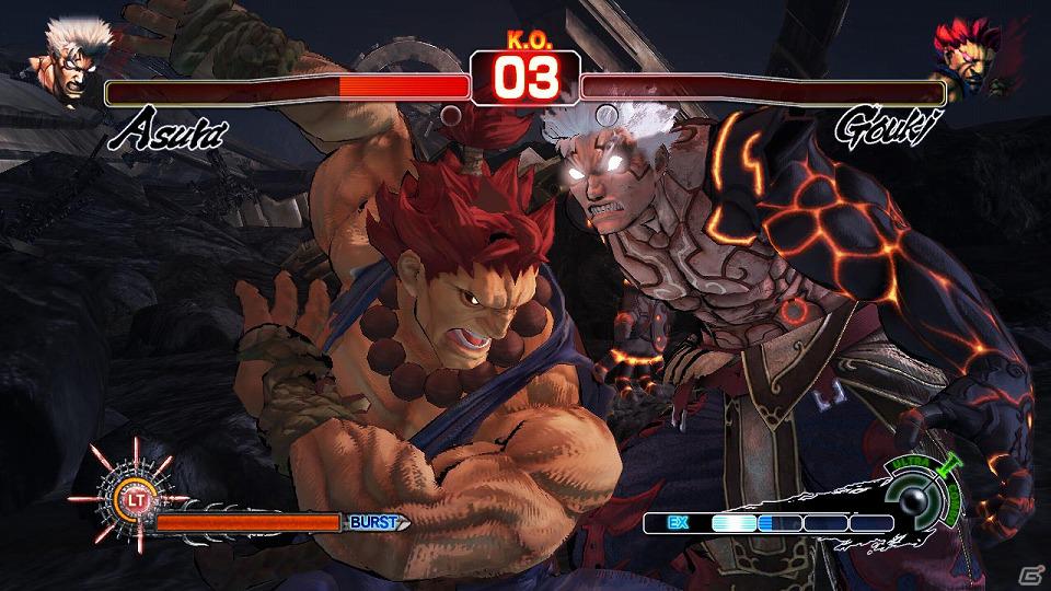 アスラと豪鬼の対決が始まる！PS3/Xbox 360「アスラズ ラース」DLC第五弾となる異聞2話「拳を極めしものVS拳で語りしもの」が配信開始の画像2