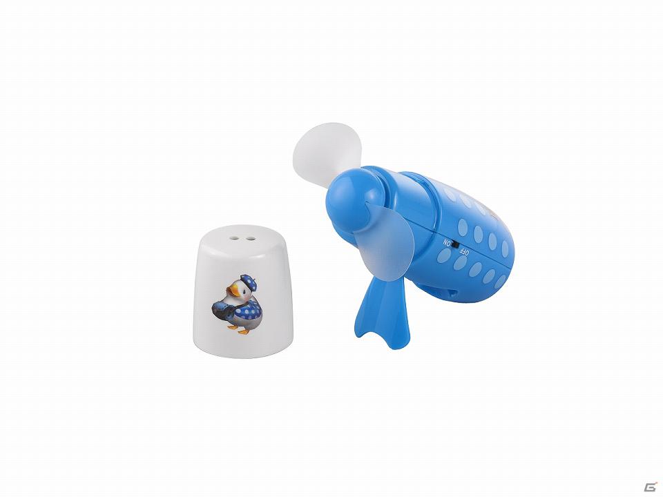 バッファロー、USB給電でも乾電池でも動くミニ扇風機「モンスターハンターフロンティアオンライン」モデルを発売の画像2
