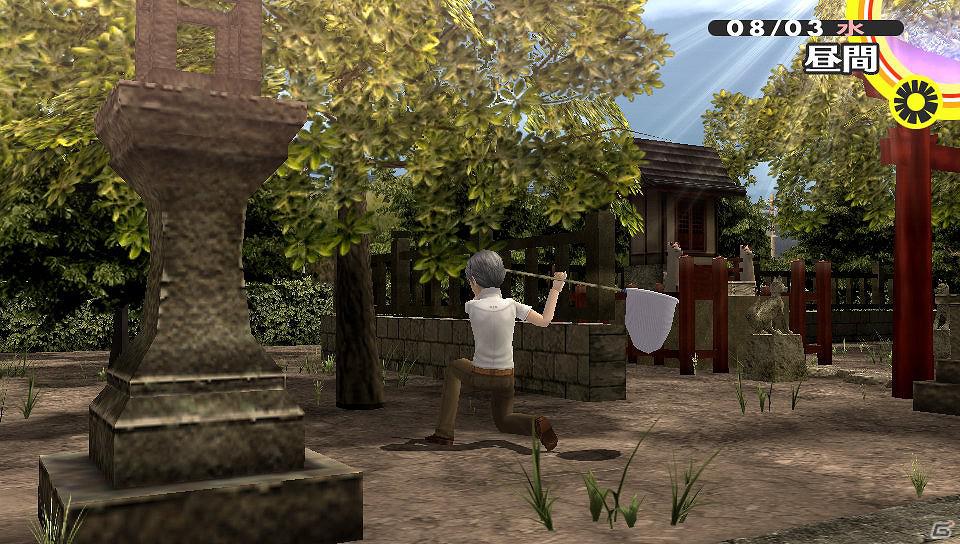 PS Vita「ペルソナ4 ザ・ゴールデン」りせによる新バトルシステムを紹介！日々の生活で楽しめる「虫捕り」や「おみくじ」の情報もお届けの画像10