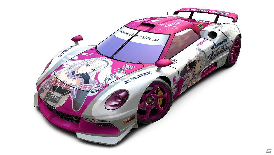 PS Vita「リッジレーサー」5月17日＆24日配信のダウンロードコンテンツ情報を公開―「アイドルマスター」EXカラーの貴音や律子が登場の画像5