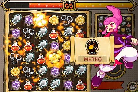 iPhone/iPod touch「ウィッチウォーズ」配信開始―7人の魔女っ娘たちが戦いを繰り広げるオンライン対戦型パズルゲームの画像3