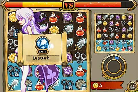 iPhone/iPod touch「ウィッチウォーズ」配信開始―7人の魔女っ娘たちが戦いを繰り広げるオンライン対戦型パズルゲームの画像6