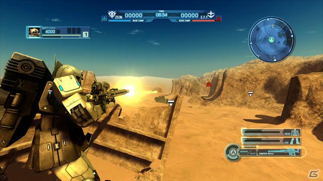 PS3「機動戦士ガンダム バトルオペレーション」汚れも再現したMSのカスタマイズ＆3種類に分類されるカテゴリを紹介！クローズドβテストからの改善点もチェックの画像31