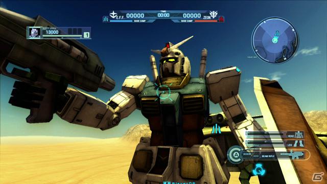 PS3「機動戦士ガンダム バトルオペレーション」汚れも再現したMSのカスタマイズ＆3種類に分類されるカテゴリを紹介！クローズドβテストからの改善点もチェックの画像9