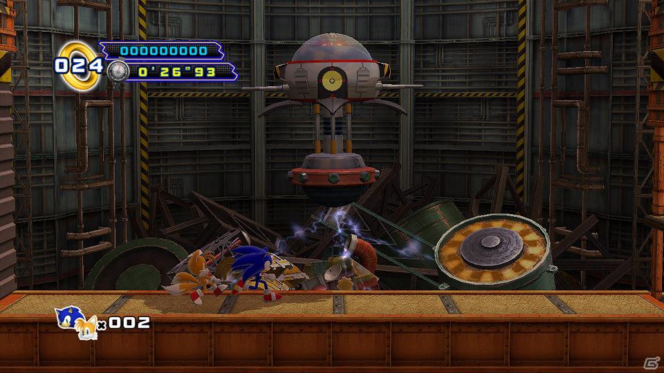 PS3/Xbox 360「ソニック・ザ・ヘッジホッグ4 エピソードII」ステージの続報やメタルソニックで冒険できる「エピソードメタル」の概要を紹介！の画像16