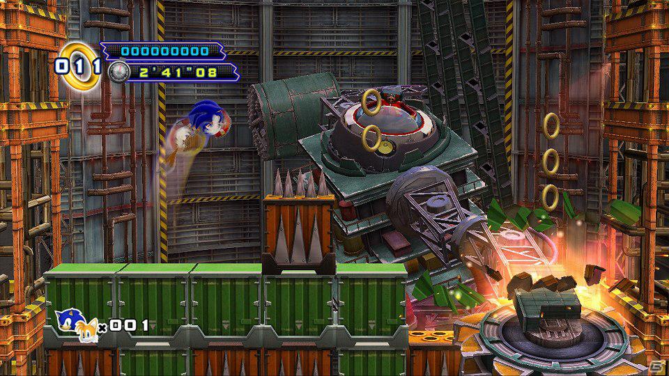 PS3/Xbox 360「ソニック・ザ・ヘッジホッグ4 エピソードII」ステージの続報やメタルソニックで冒険できる「エピソードメタル」の概要を紹介！の画像19