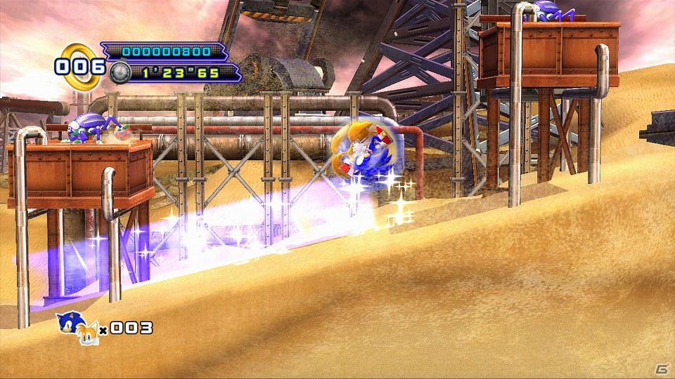 PS3/Xbox 360「ソニック・ザ・ヘッジホッグ4 エピソードII」ステージの続報やメタルソニックで冒険できる「エピソードメタル」の概要を紹介！の画像4