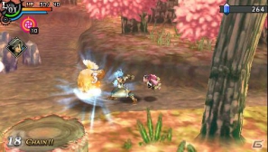 PSP「那由多の軌跡」アクションの基本となるナユタの剣技＆ノイの四季魔法（アーツ）を紹介！公式サイトでは新たに2名のキャラクターシルエットを公開の画像2