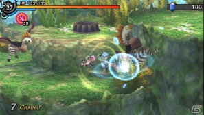 PSP「那由多の軌跡」アクションの基本となるナユタの剣技＆ノイの四季魔法（アーツ）を紹介！公式サイトでは新たに2名のキャラクターシルエットを公開の画像5