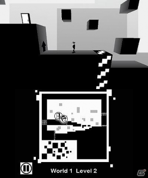 3DS「SHIFTING WORLD 白と黒の迷宮」超高難易度のタイムアタックモードプレイ動画を公開の画像4