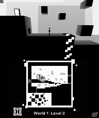 3DS「SHIFTING WORLD 白と黒の迷宮」超高難易度のタイムアタックモードプレイ動画を公開の画像4
