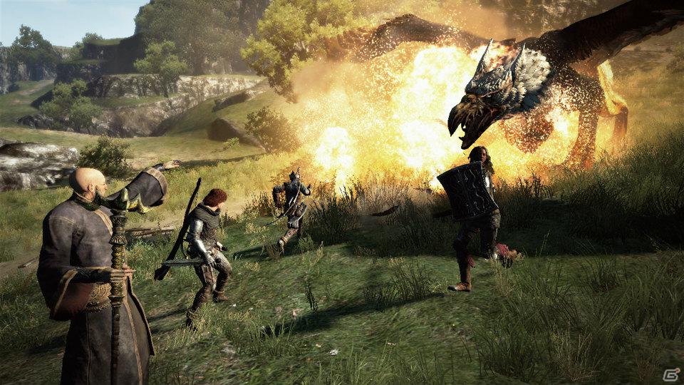【発売直前特集第4回】PS3/Xbox 360「ドラゴンズドグマ」行く手を阻むさまざまな凶悪なモンスターたち、オンライン要素についても紹介の画像13