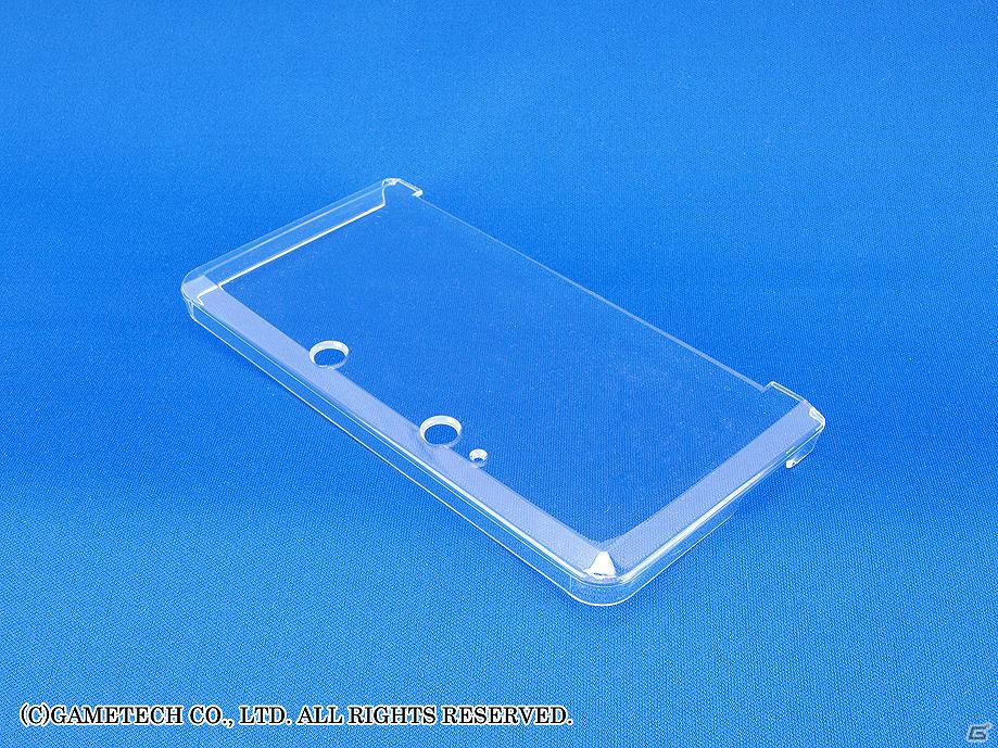 薄型・軽量な3DS用天面プロテクトシールド「クリスタルシールド3D」がゲームテックより5月31日発売の画像1