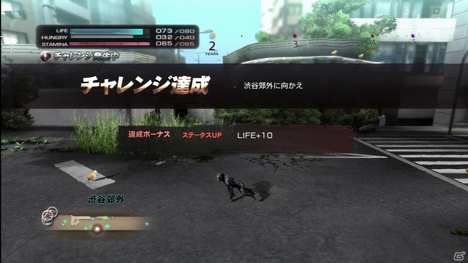 PS3「TOKYO JUNGLE」サバイバルモードで上を目指すためには欠かせない「チャレンジ」や「イベント」などの要素を紹介！の画像3