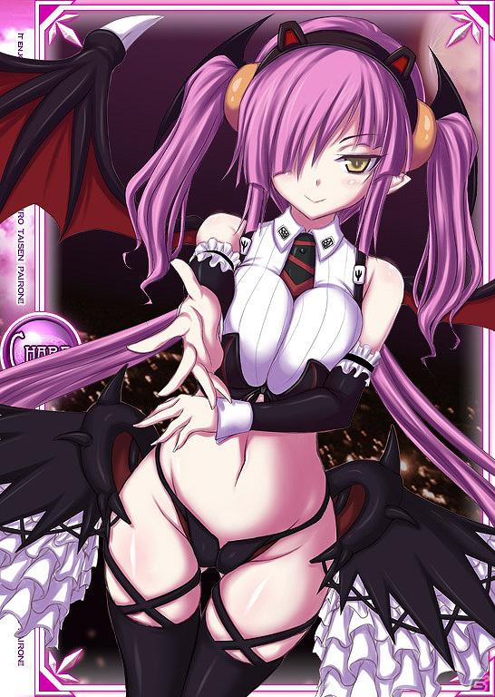 「桃色大戦ぱいろん for ニコニコアプリ」魔族と人間のハーフ「アキュラ」が5月24日より登場！の画像1