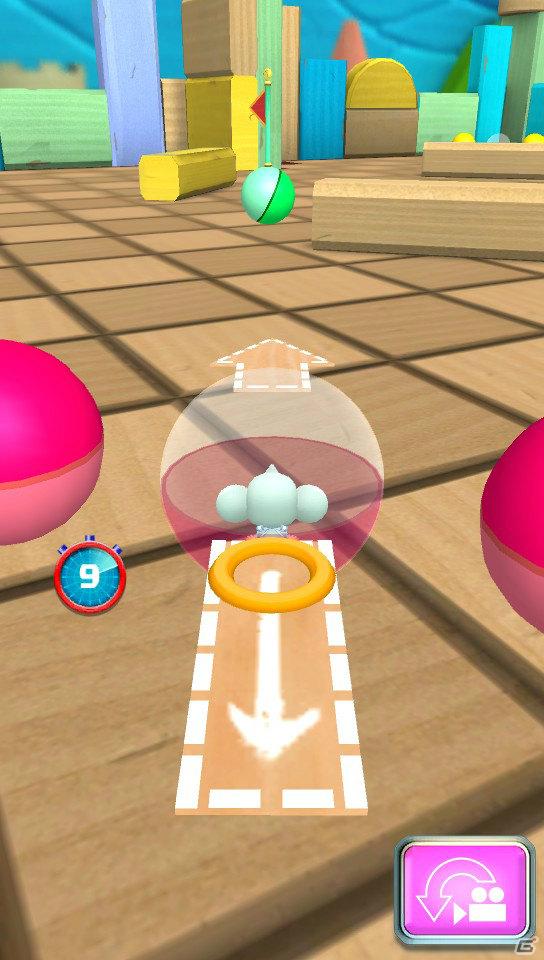 PS Vita「スーパーモンキーボール 特盛あそビ～タ！」ワールド4「ダンボルキャニオン」＆バラエティーゲーム「バトルビリヤード」「モンキービンゴ」を紹介の画像13