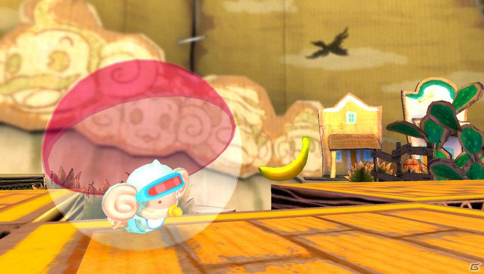 PS Vita「スーパーモンキーボール 特盛あそビ～タ！」ワールド4「ダンボルキャニオン」＆バラエティーゲーム「バトルビリヤード」「モンキービンゴ」を紹介の画像3