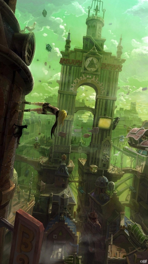 PS Vita「GRAVITY DAZE」メインイラストが「2012 INTO THE PIXELコレクション」に選出の画像1