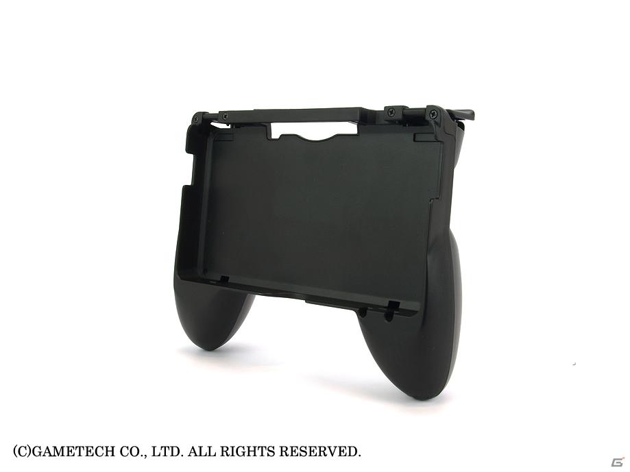 ゲームテック、LRボタントリガーを搭載した3DS用「トリガーグリップ3DS」とPS Vita用「USB変換コンバータV」を発売の画像1
