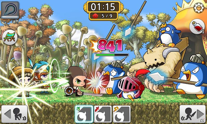Mobage「メイプルストーリー レイダーズ」Android版Mobageにてサービス開始！の画像11