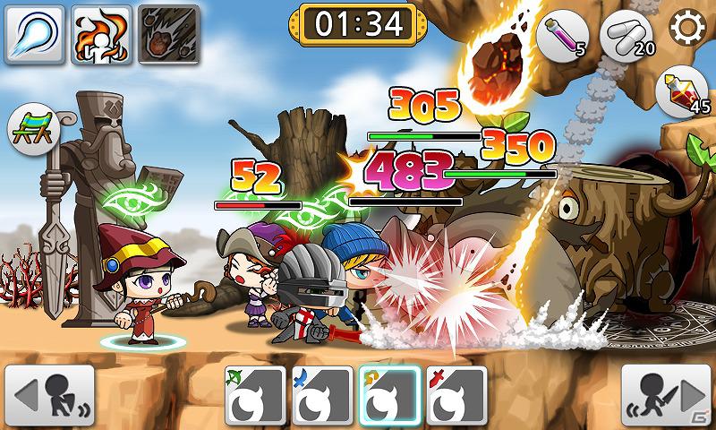 Mobage「メイプルストーリー レイダーズ」Android版Mobageにてサービス開始！の画像19