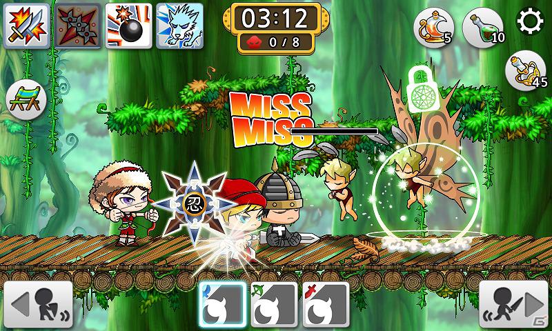 Mobage「メイプルストーリー レイダーズ」Android版Mobageにてサービス開始！の画像2