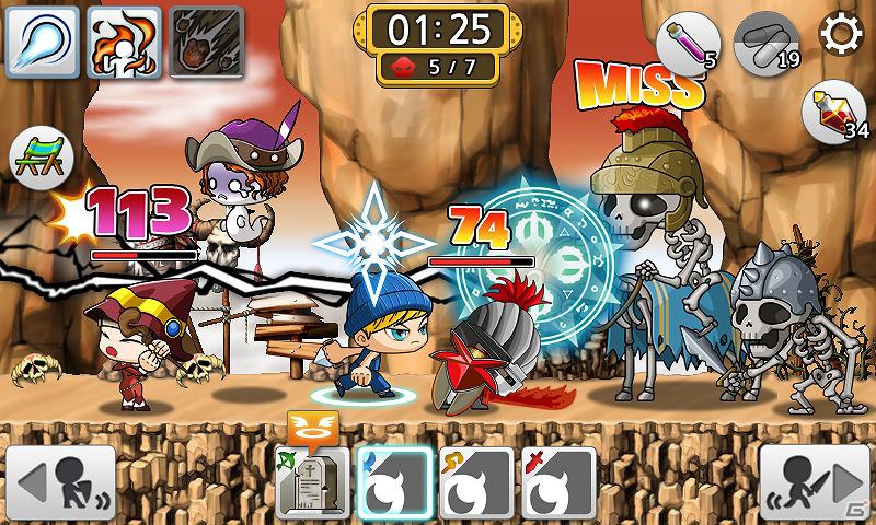 Mobage「メイプルストーリー レイダーズ」Android版Mobageにてサービス開始！の画像21