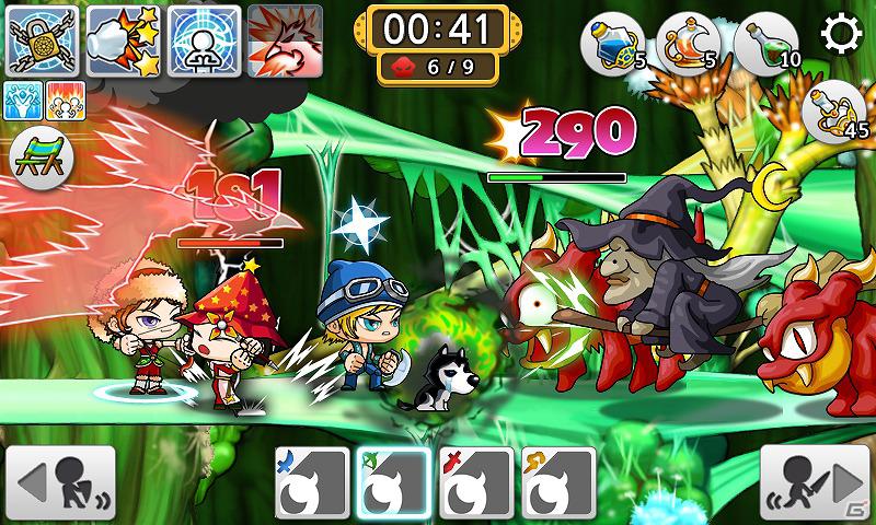 Mobage「メイプルストーリー レイダーズ」Android版Mobageにてサービス開始！の画像4