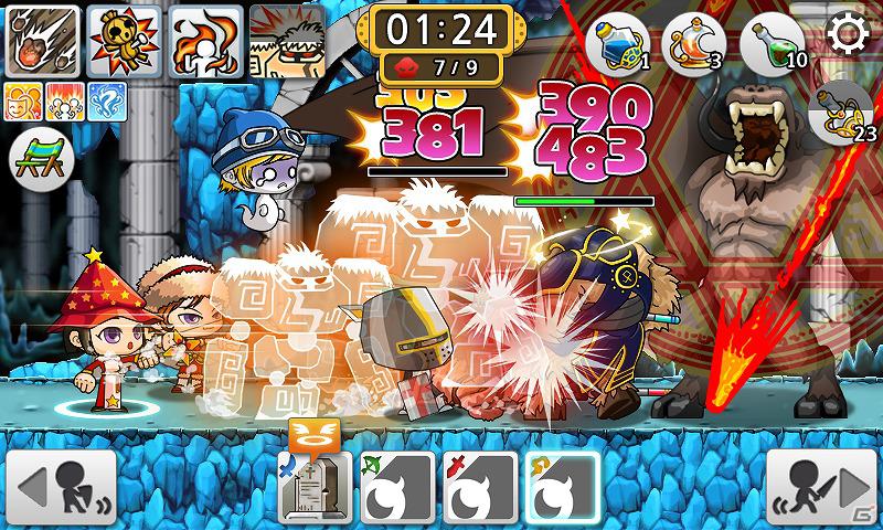 Mobage「メイプルストーリー レイダーズ」Android版Mobageにてサービス開始！の画像5