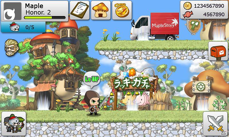 Mobage「メイプルストーリー レイダーズ」Android版Mobageにてサービス開始！の画像7