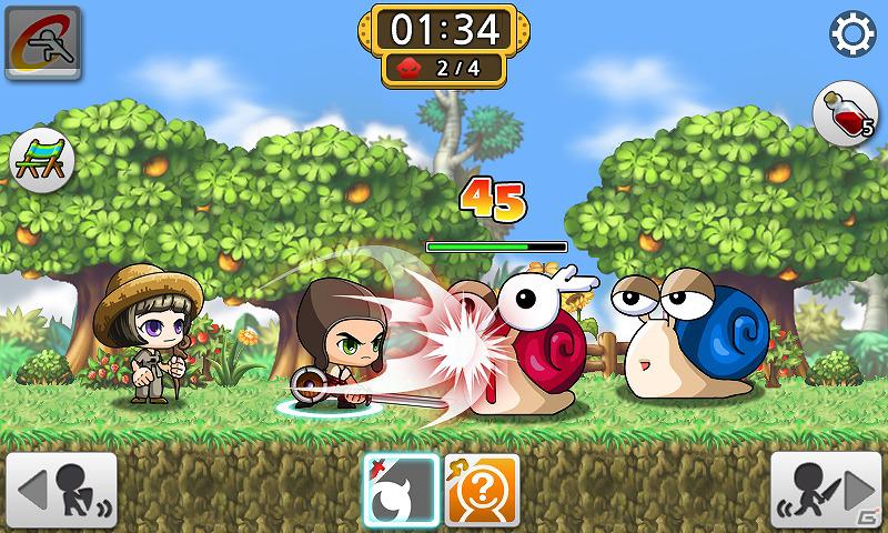 Mobage「メイプルストーリー レイダーズ」Android版Mobageにてサービス開始！の画像8