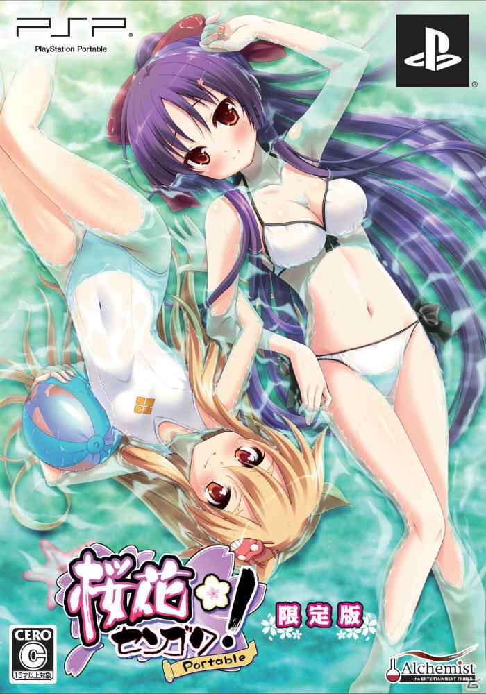 PSP「桜花センゴク Portable」川中島コンビの白水着が堪能できる限定版パッケージが公開！PS3用カスタムテーマの販売も開始の画像1