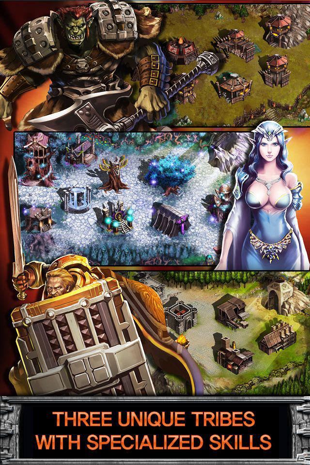 ゲームヴィル、ソーシャルMMORPG「FantasyWar」とアクションパズルゲーム「FruitRush」をApp Store＆Google Playにて配信開始の画像2