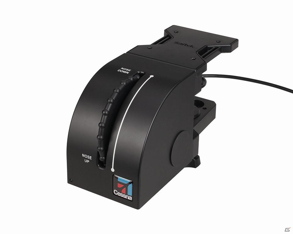 マッドキャッツ、Saitek Pro Flightシリーズにセスナ社公式ライセンスのコントローラー3機種を追加！人気軽飛行機セスナの操縦を再現の画像3