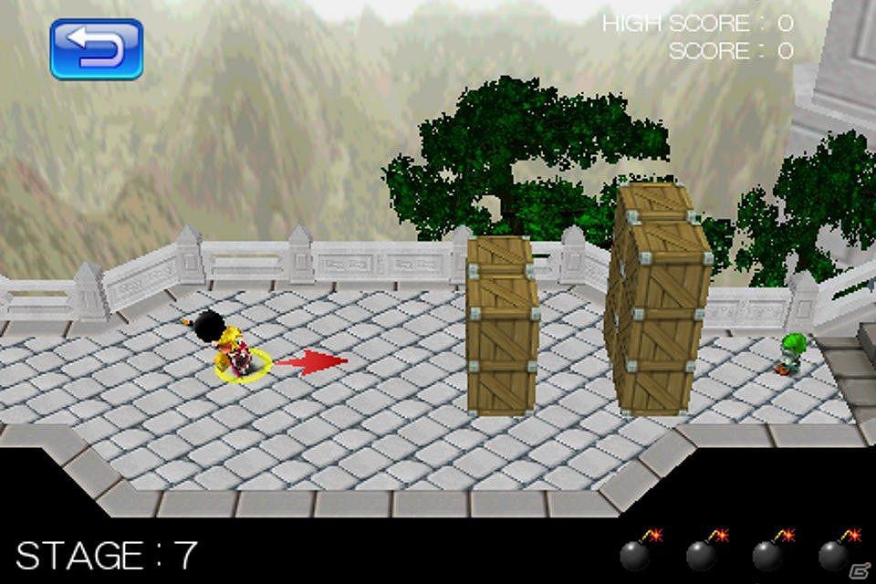 指一本の簡単操作3Dアクションパズル！iPhoneアプリ「忍者ボム -シノブ-」6月5日よりサービス開始！の画像4
