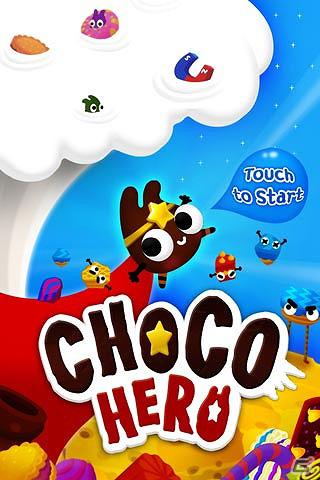 Android「チョコレートヒーロー」本日6月6日より配信開始―甘くてほろ苦いお菓子系フォーリングアクションが登場の画像1