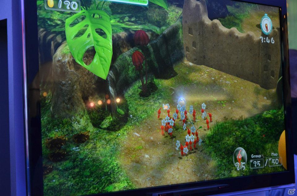 【E3 2012】「Pikmin 3（ピクミン3）」や「Nintendo Land」「New Super Mario Bros. U」など発表されたばかりタイトルがズラリと並ぶ任天堂ブースレポートの画像1