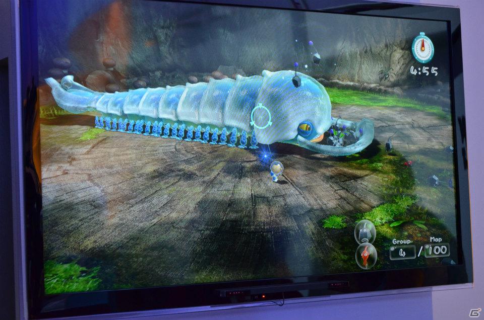 【E3 2012】「Pikmin 3（ピクミン3）」や「Nintendo Land」「New Super Mario Bros. U」など発表されたばかりタイトルがズラリと並ぶ任天堂ブースレポートの画像5
