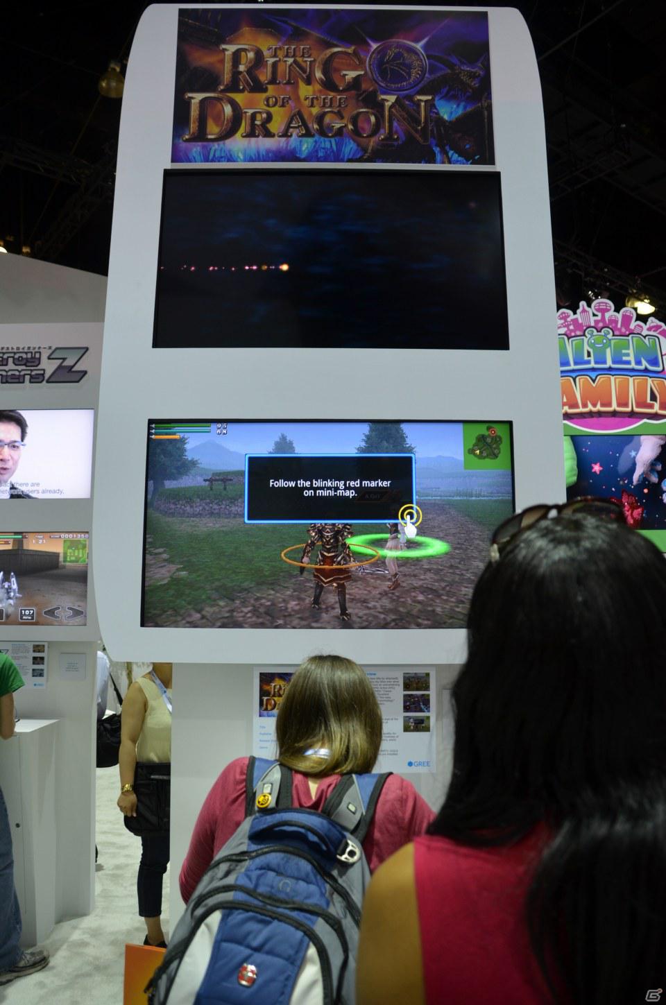 【E3 2012】「探検ドリランド」や「ドラゴンアーク」など日本でお馴染みのタイトルが世界へ！20タイトル以上を出展した「GREE」ブースレポートの画像18