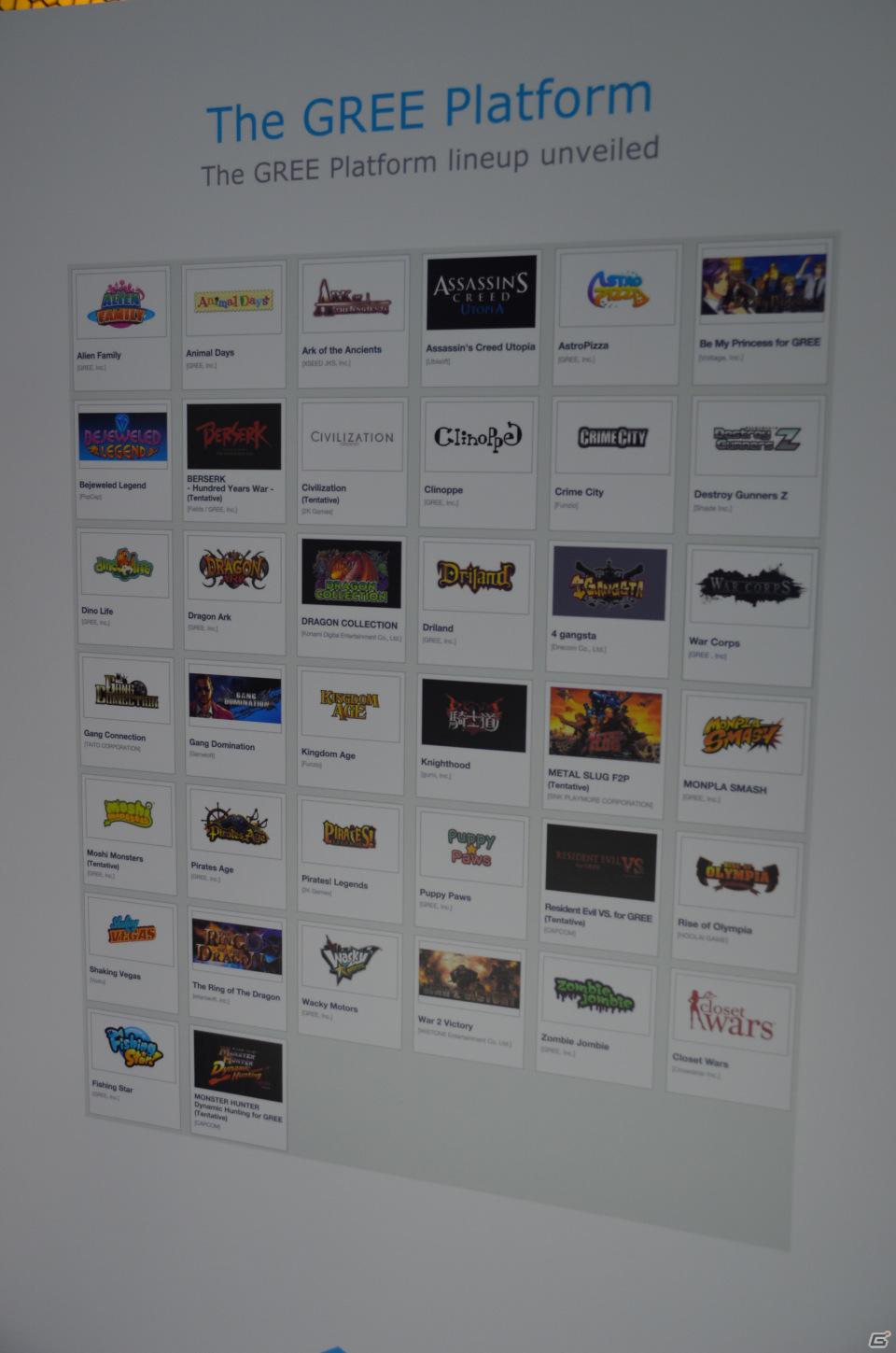 【E3 2012】「探検ドリランド」や「ドラゴンアーク」など日本でお馴染みのタイトルが世界へ！20タイトル以上を出展した「GREE」ブースレポートの画像3