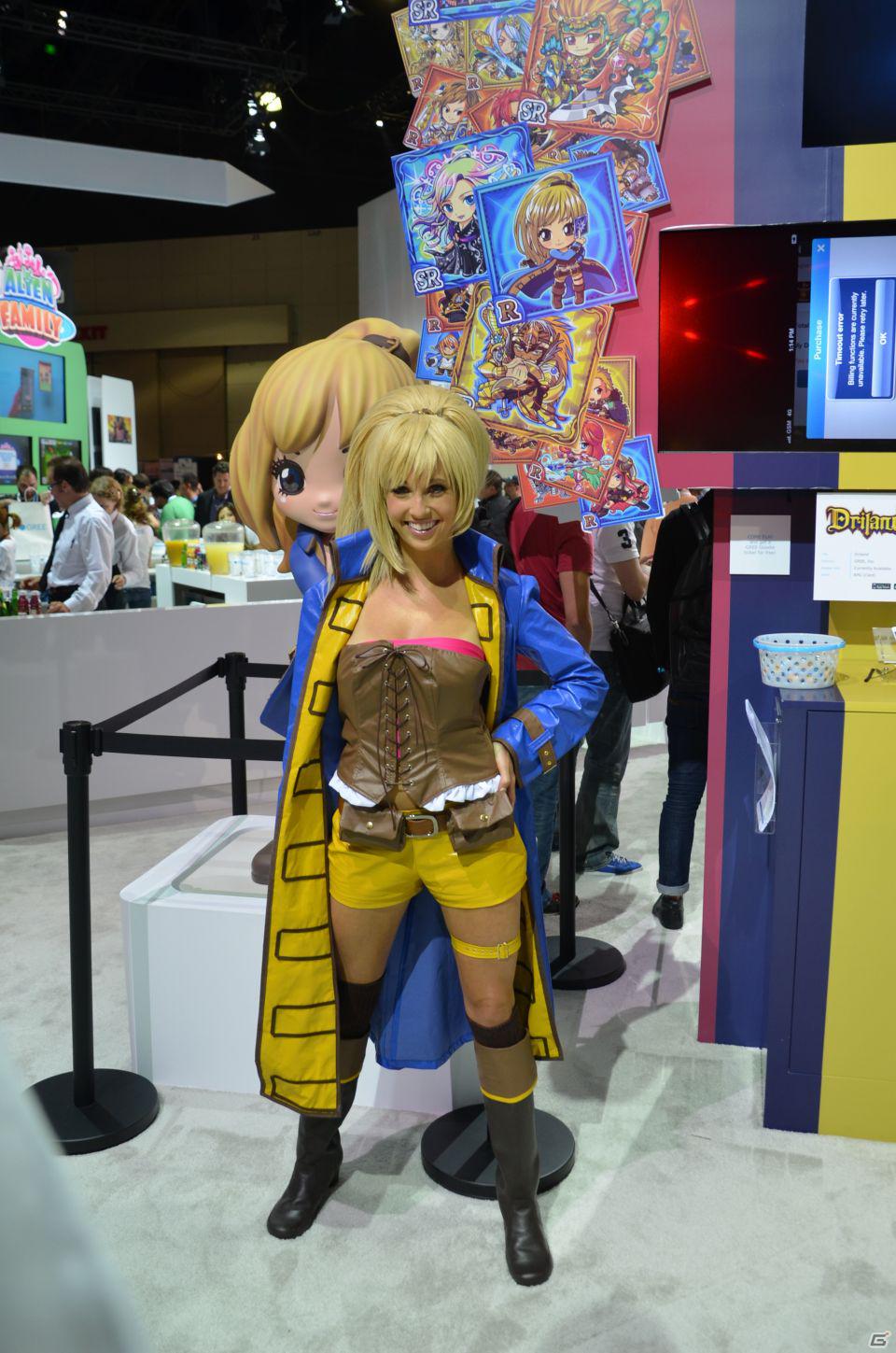 【E3 2012】「探検ドリランド」や「ドラゴンアーク」など日本でお馴染みのタイトルが世界へ！20タイトル以上を出展した「GREE」ブースレポートの画像9