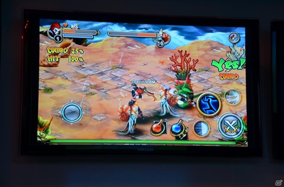 【E3 2012】本格MMORPGから格闘ゲームまで、多彩なモバイルアプリを出展した「Wemade Entertainment」ブースレポートの画像4