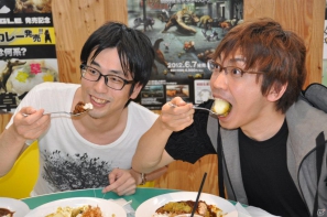 片岡氏＆山際氏も絶賛！？PS3「TOKYO JUNGLE」SCE社員食堂でしか味わえない発売記念メニューは肉食・草食カレー！メディア向け先行試食会をレポートの画像28