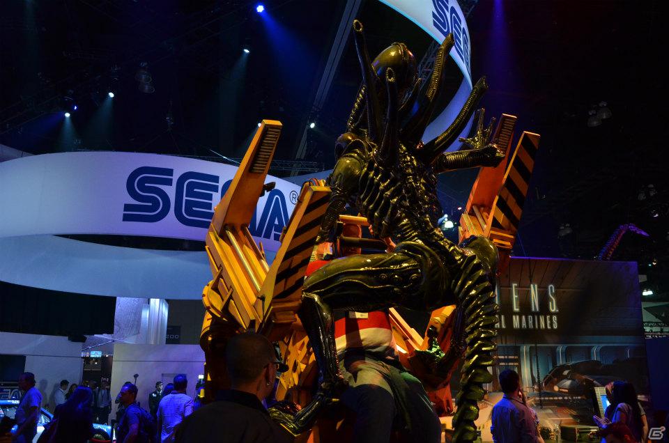 【E3 2012】エイリアンや巨大ソニック＆ソニックカーも展示！ゲーム以外にも様々な見どころのあるセガブースレポートの画像14